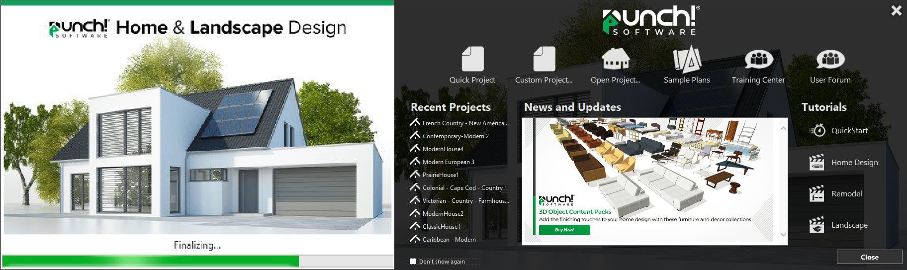 QuickStart - Home Design User Guide