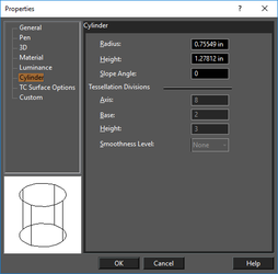 Standard 3D Objects - TurboCAD 2019 User Guide