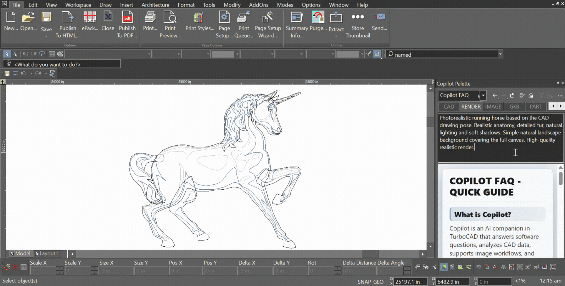 Copilot - TurboCAD User Guide
